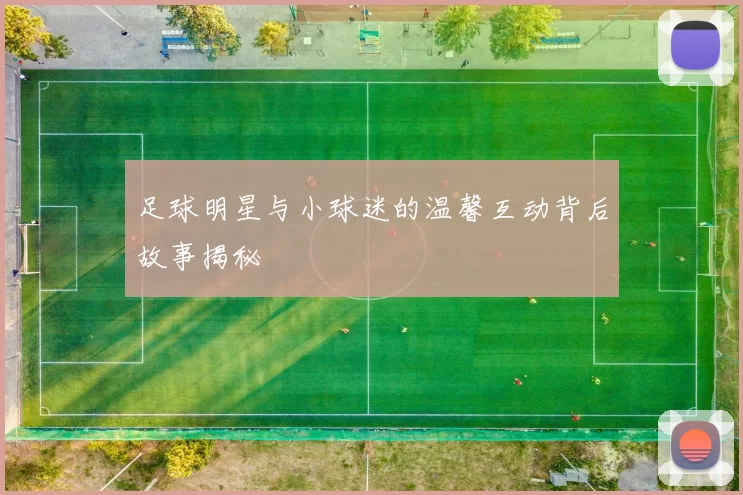足球明星与小球迷的温馨互动背后故事揭秘