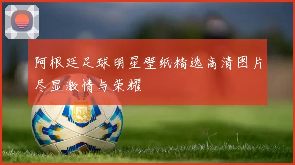 阿根廷足球明星壁纸精选高清图片尽显激情与荣耀